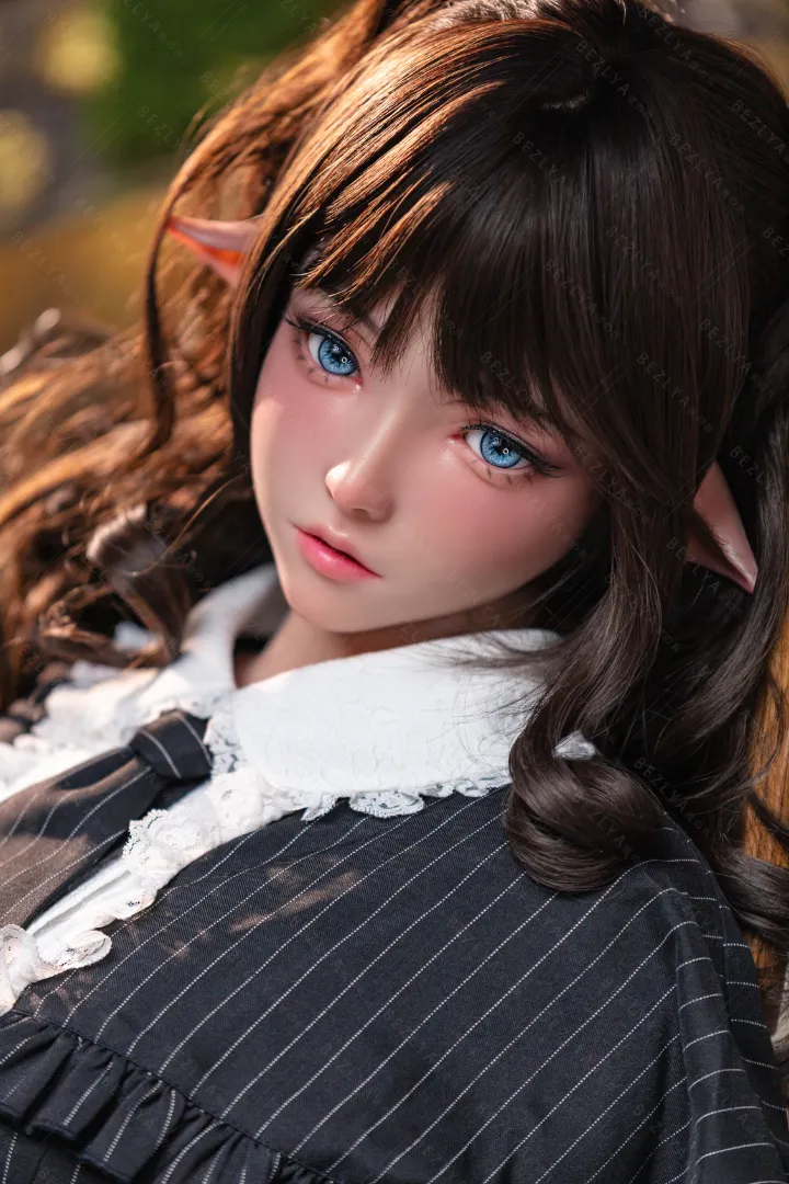 155cm (5ft1) E罩杯 輕量化 矽膠 性愛娃娃 ROS 头部 Freesia